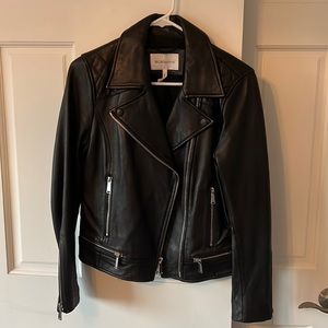 Leather jacket